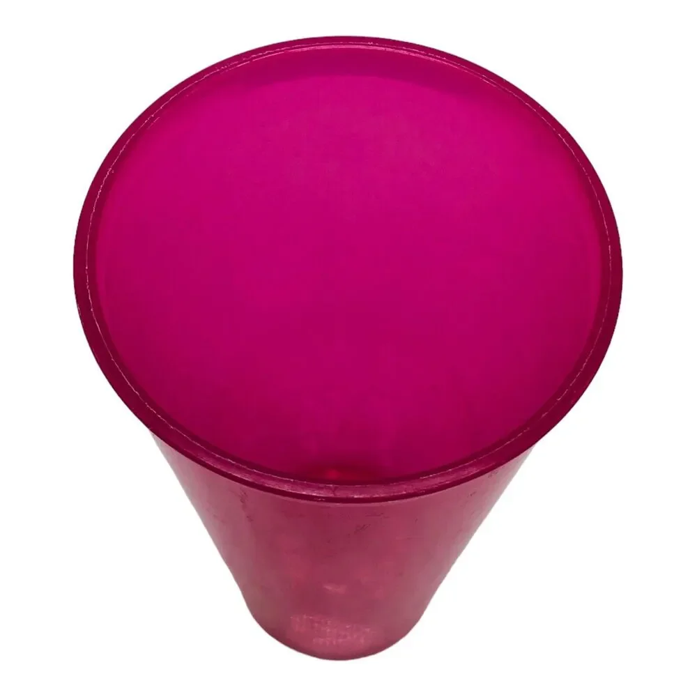 Tupperware Iced Tea Tumbler Fushia Purple 16 oz #5107A No Lid Cup Only Mexico